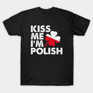 Kiss Me I'm Polish T-Shirt